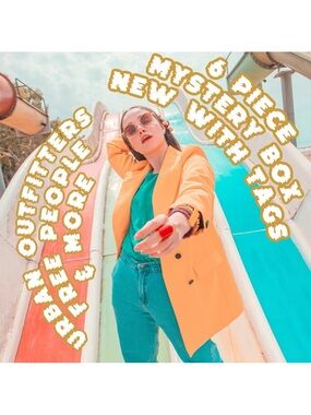 6 Piece New With Tags Mystery Box Billabong Urban Outfitters J Crew Madewell NWT